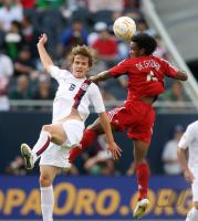 Fussball International Gold Cup Halbfinale Canada  - USA