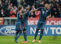 Fussball CHL  Saison 2013/2014: JUBEL FC Bayern Muenchen