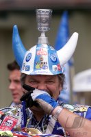 Fussball  1. Bundesliga  2000/2001: ENTTAEUSCHUNG, FC Schalke Fan