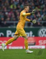 Fussball, 1. Bundesliga  Saison 2014/2015: SV Werder Bremen - Hannover 96