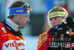 Langlauf Weltcup - Behle und Kuenzel im Gespraech