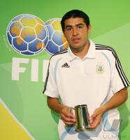 Fussball WM 2006: Argentinien - Serbien Montenegro