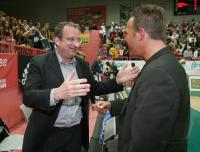 Bsaketball 1. Bundesliga Walter Tigers Tuebingen 65-60  Skyliners Frankfurt