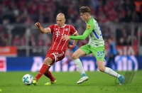 Fussball 1. Bundesliga Saison 17/18: FC Bayern Muenchen - VfL Wolfsburg