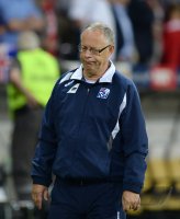 Fussball International WM Quali 2014: Trainer Island, Lars Lagerbaeck