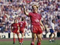 Fussball FC Bayern - Uerdingen:  Rummenigge