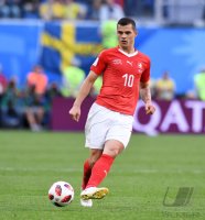 FUSSBALL WM 2018 Achtelfinale: Schweden - Schweiz