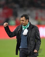 Fussball 1. Bundesliga 13/14:  JUBEL Trainer Robin Dutt (SV Werder Bremen)