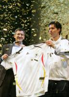 Fussball Fussball Deutsche Nationalmannschaft WM Trikotvorstellung