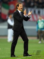 FUSSBALL SERIE A:  Trainer Massimiliano Allegri (AC Mailand)