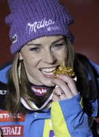 Ski WM 2013 Super G Damen - Weltmeisterin  Tina Maze (SLO)