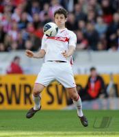 FUSSBALL  1. BUNDESLIGA  09/10    VfB Stuttgart - Bayer Leverkusen