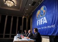 Fussball International  Club WM Pressekonferenz Exekutivkomitee