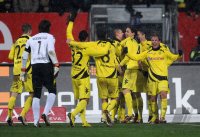 Fussball 1. Bundesliga : 1 FC Nuernberg - Borussia Dortmund