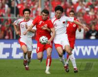 Fussball WM Testspiel Schweiz - China