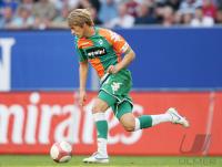 Fussball 1. Bundesliga: Werder, HUNT Einzelaktion