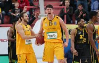 Basketball 1. Bundesliga 15/16 Hauptrunde: Walter Tigers Tuebingen - MHP RIESEN Ludwigsburg
