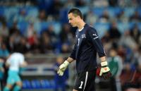 FUSSBALL EURO 2008:  Schweiz - Tuerkei, BENAGLIO enttaeuscht