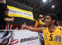 Basketball 1. Bundesliga 14/15 Hauptrunde: Walter Tigers Tuebingen - Alba Berlin