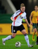 Fussball: International, Frauen Laenderspiel: Deutschland, KULIG am Ball
