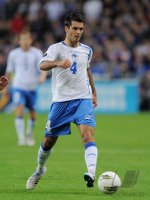 Fussball International EM 2012-Qualifikation:  Emir Spahic (Bosnien-Herzegowina)