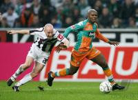 Fussball 1. Bundesliga:Borussia Moenchengladbach - Werder Bremen