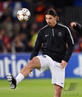 Fussball CHL  Saison 2014/2015: Zlatan Ibrahimovic (Paris Saint-Germain)