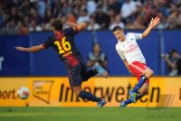 Fussball 1. Bundesliga, Saison 2012/2013: Testspiel Hamburger SV - FC Barcelona