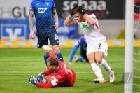 Fussball 1. Bundesliga Saison 21/22: TSG 1899 Hoffenheim - FC Augsburg