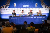 Fussball WM 2026 Deutschland -  Paraguay, Pressekonferenz,