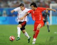 FUSSBALL  Olympia 2008   Vorrunde  Maenner   Belgien - China