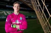 Fussball 1. Bundesliga, Saison 2012/2013, Werder Bremen: Richard Strebinger im exklusiven Pressefoto ULMER Fotoshooting