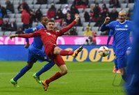 Fussball 1. Bundesliga Saison 15/16: JUBEL FC Bayern Muenchen