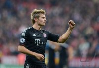 Fussball CHL  Saison 12/13: JUBEL Toni Kroos (FC Bayern Muenchen)