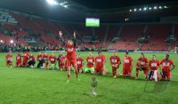 Fussball Supercup Finale 2013: JUBEL Supercupsieger FC Bayern Muenchen
