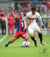 Fussball 1. Bundesliga Saison 14/15: FC Bayern Muenchen - VfB Stuttgart