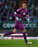 Fussball, 1. Bundesliga  Saison 2014/2015: Werder Bremen - Hertha BSC Berlin