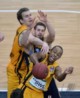Basketball 1. Bundesliga  13/14  Walter Tigers Tuebingen  - Alba Berlin