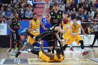 Basketball 1. Bundesliga 15/16 Hauptrunde: Walter Tigers Tuebingen - medi bayreuth