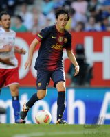 Fussball 1. Bundesliga, Saison 2012/2013: Testspiel Hamburger SV - FC Barcelona