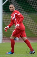 FUSSBALL 1. Bundesliga 2013/2014: Torwart Mohamed Amsif (FC Augsburg)