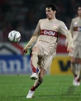 Fussball 1. Bundesliga: Stuttgart, HILBERT Einzelaktion