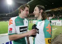 Fussball, 1. Bundesliga: Bremen - Aachen