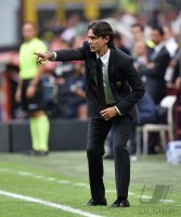Fussball International Serie A 14/15:  Trainer Filippo Inzaghi (AC Mailand)