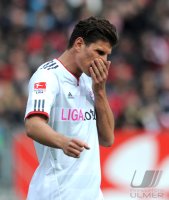 Fussball 1. Bundesliga, Saison 2011/2012:  1. FC Nuernberg - FC Bayern Muenchen