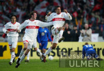 FUSSBALL 1. Bundesliga JUBEL  Stuttgart