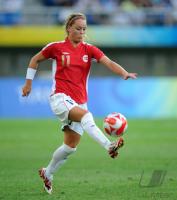 FUSSBALL  Olympia 2008   Viertelfinale Frauen Brasilien - Norwegen