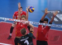 Volleyball 1. Bundesliga  Saison 17/18:  TV Rottenburg -  Volley Bisons Buehl