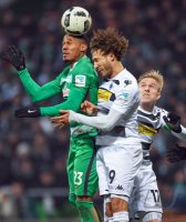 Fussball Bundesliga Saison 16/17: SV Werder Bremen - Borussia Moenchengladbach