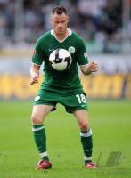 FUSSBALL 1. BUNDESLIGA, Wolfsburg: KRZYNOWEK Einzelaktion